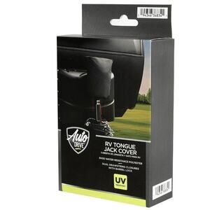 RV Tongue Jack Cover 600D Waterproof UV Hitch Electric Jack Universal Protector